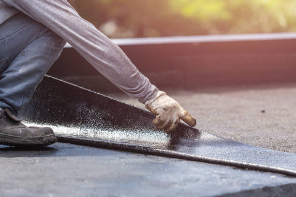 Professional Emergency Waterproofing technician working in La Grange, IL